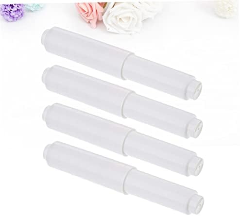 OSALADI 4pcs Zinc Alloy Tissue Box Holder for Toilet Paper Roll