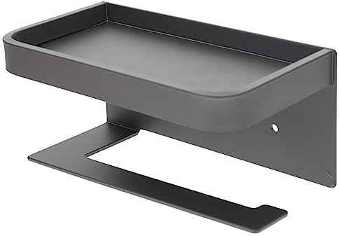 Gadpiparty Toilet Paper Holder with Shelf