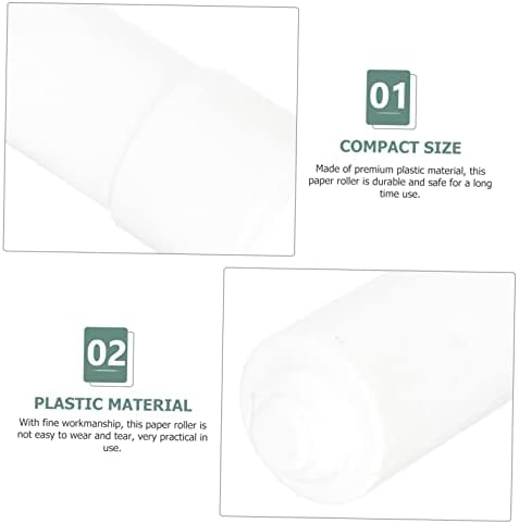 Unomor 2pcs Retractable Paper Roller Replacement for Toilet Paper Holder