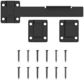 National Hardware N166-023 823-in Black Gate Latch
