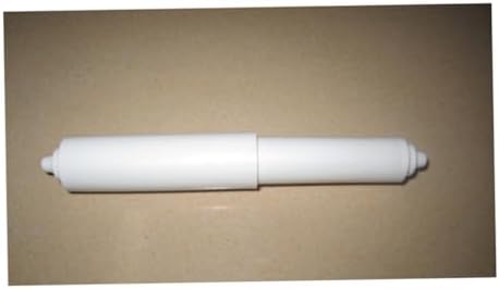 Angoily 4-Pack Toilet Paper Holder Rollers White Plastic Easy Install