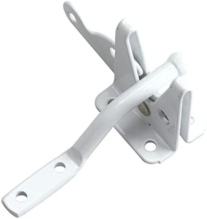 Richelieu 4 1316-inch Automatic Gate Latch White