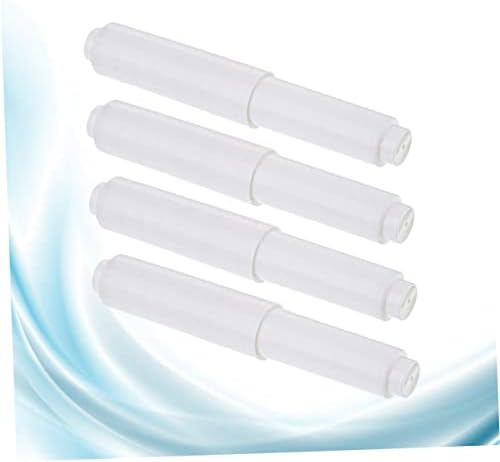 OSALADI 4pcs Zinc Alloy Tissue Box Holder for Toilet Paper Roll