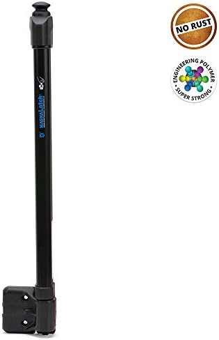 Kwikset MagnaLatch Pool Safety Latch for Gates 48 and Taller in Black