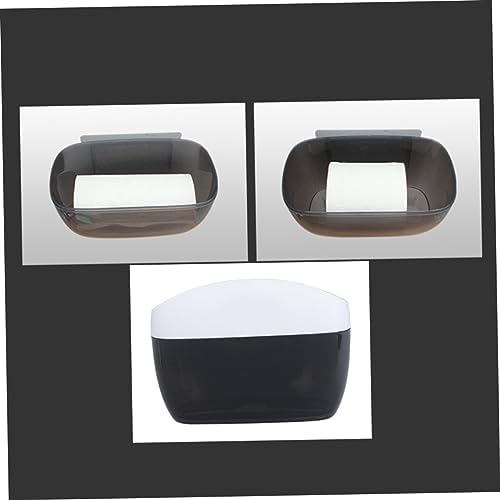 PHENOFICE Waterproof Toilet Paper Holder with Tissue and Storage Rack