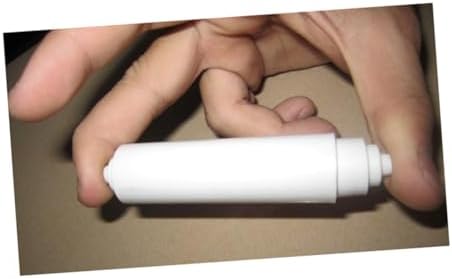 Angoily 4-Pack Toilet Paper Holder Rollers White Plastic Easy Install