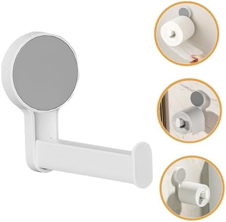 POPETPOP Wall Mount Toilet Paper Holder No Drilling Installation