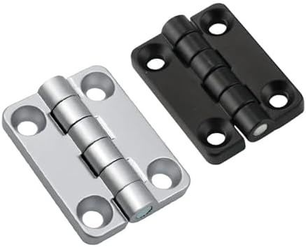 FANGZHNHT Zinc Alloy Hidden Gate Hinge 1pc Black