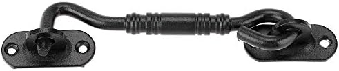 SHAUNI 201 Stainless Steel Hook and Eye Latch Gate Bolt