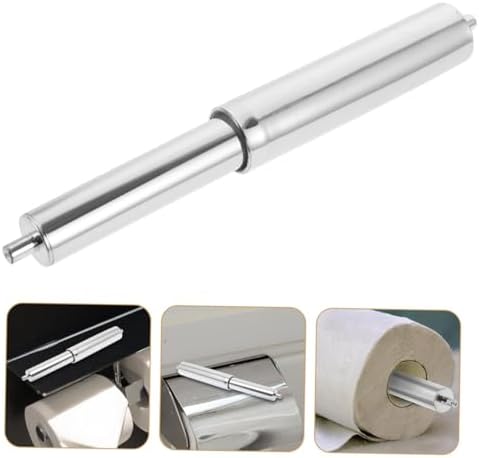 3pcs Toilet Tissue Holder Replacement with Spring Rod