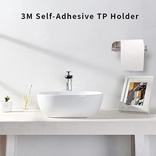 iBoffikia Self-Adhesive Toilet Paper Holder