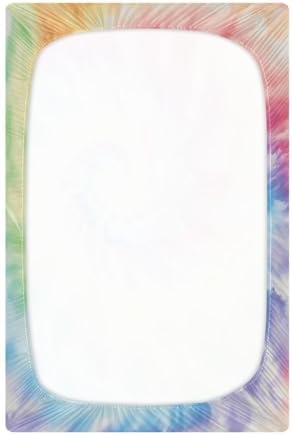 Wassud Tie Dye Crib Sheets for Boys Girls 28x52 1