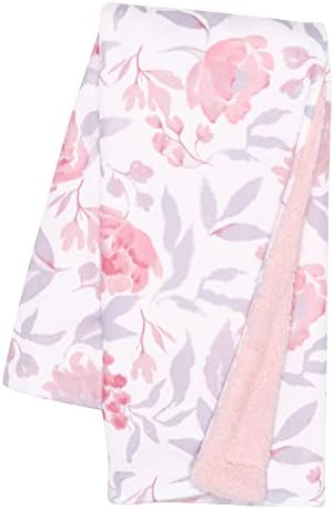 Bedtime Originals Lavender Floral Baby Blanket
