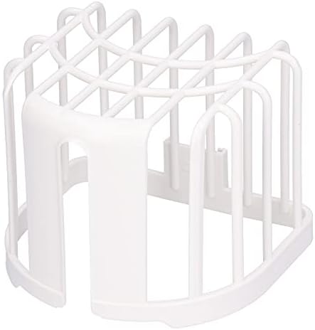 Aoveew Toilet Shelf WallMounted Bathroom Paper Holder White