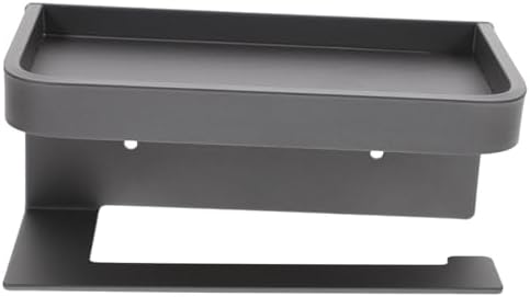 NULYLU Wall-Mounted Toilet Paper Holder with Shelf
