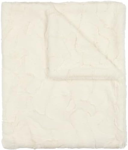 Peluche Lux Faux Fur Baby Blanket - 29 x 36 Double Sided