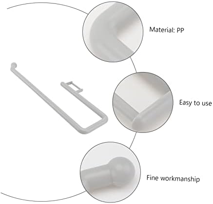 No Drill Toilet Paper Holder Wall Mounted Elegant Design Easy Install