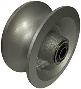 Single Replacement Chain Link Gate U-Groove Pipe Wheel - Sourdough Gate Hardware