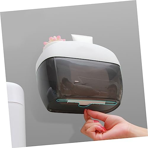 Sawtooth Toilet Paper Holder Sturdy PP Material