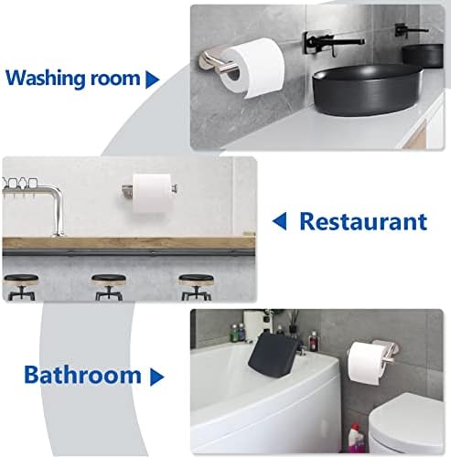 iBoffikia Self-Adhesive Toilet Paper Holder