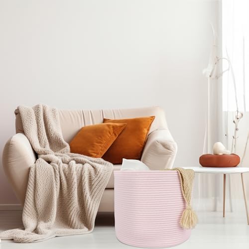 Cotton Rope Storage Basket for Baby Toys and Clothes