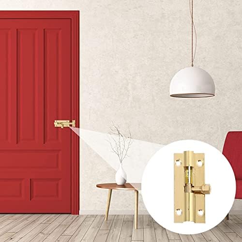 VOIV 6pcs Slide Bolt Door Lock Hasp Gate Latch