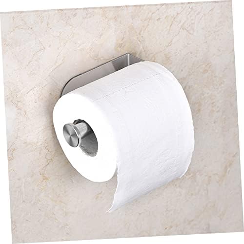 ORFOFE Stainless Steel Tissue Paper Holder Self Adhesive Non Slip Durable