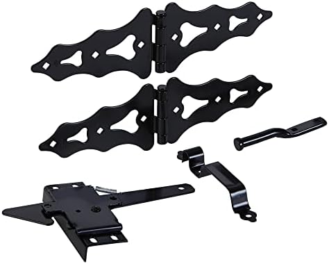 National Hardware N109-015 V867 Gate Kit in Black