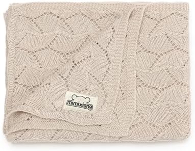 Mimixiong Soft Cotton Swaddle Blanket 30x40 Inches