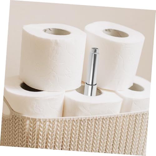 Homoyoyo 2Pcs Durable Chromium Toilet Paper Holder