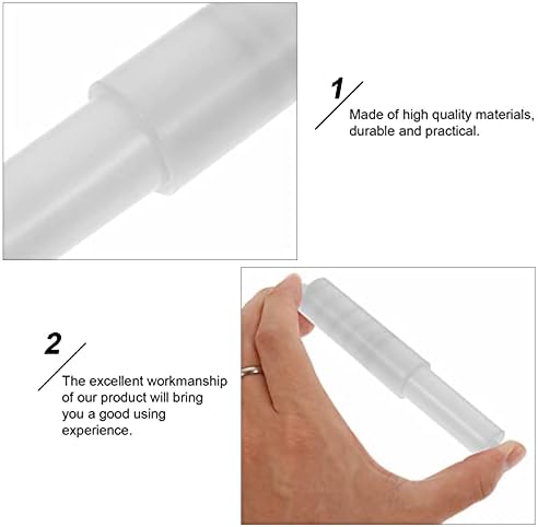 Veemoon 2Pcs Retractable Tissue Holder Rods