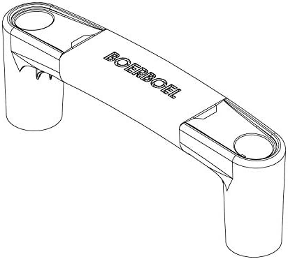 Barrette Outdoor Living EZ Grip Gate Handle Black