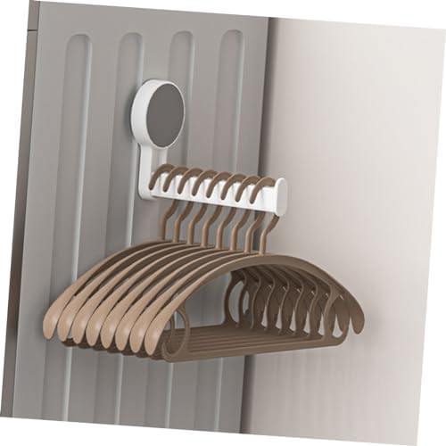AUTSUPPL Wall Mount Toilet Paper Holder No Drilling White