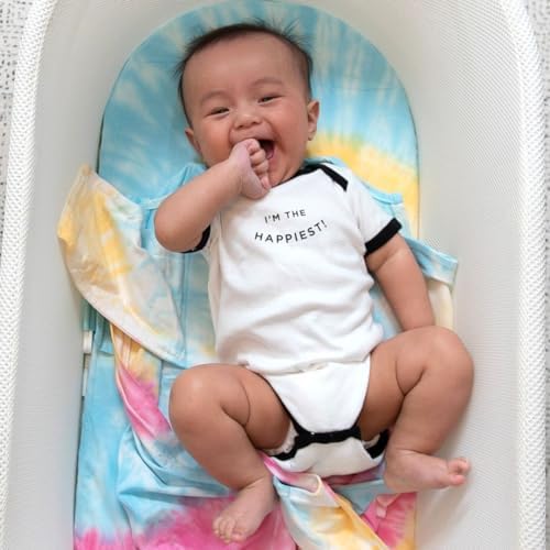 Happiest Baby SNOO Sleep Sack - Large Tie Dye Rainbow Organic Cotton