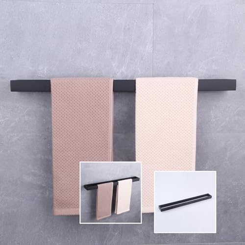 GERZWY 30-Inch Matte Black Towel Bar SUS 304 Stainless Steel