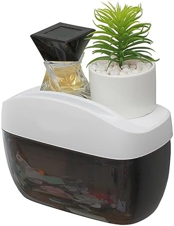 PHENOFICE Waterproof Toilet Paper Holder with Tissue and Storage Rack