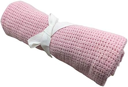 Soft Cotton Crochet Wrap Baby Swaddling Blanket