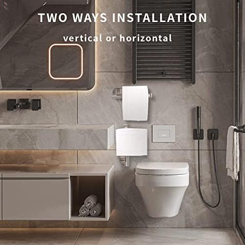 iBoffikia Self-Adhesive Toilet Paper Holder