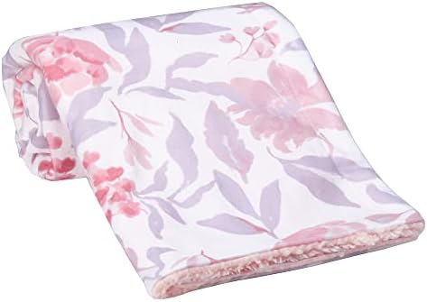 Bedtime Originals Lavender Floral Baby Blanket