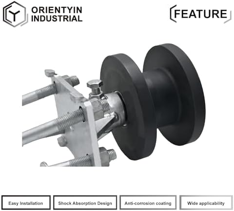 ORIENTYIN Sliding Gate Rollers - Pack of 1