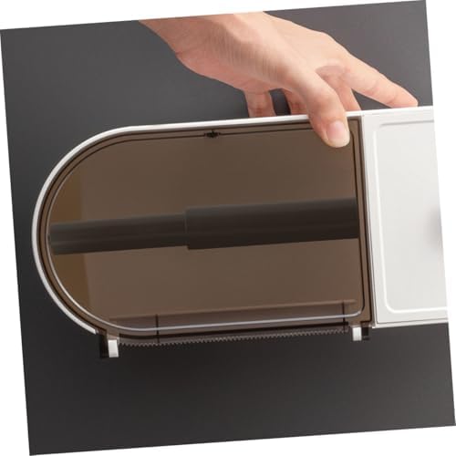 ORFOFE Universal Toilet Tissue Holder with Stretchable Spring Rod 1