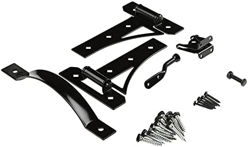 National Hardware Gate Kit N109-314 with Latch Hinges and Pull