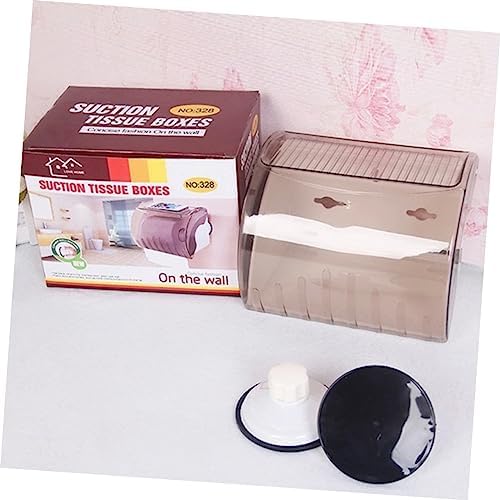 Waterproof Toilet Paper Holder with Suction Cup 1