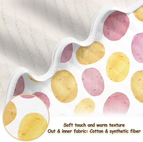 SHJI Baby Swaddle Blanket 30x40in Cotton for Newborns