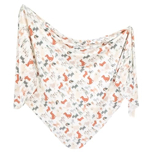 Copper Pearl Swaddle Blanket - Soft Stretchy Receiving Blanket for Baby