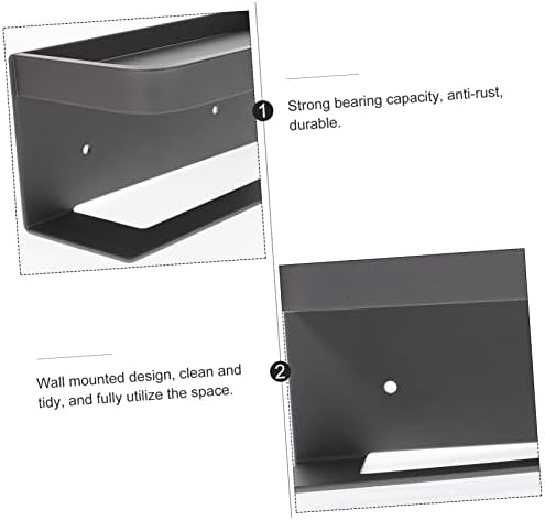 LIFKOME Wall-Mounted Toilet Paper Holder with Shelf