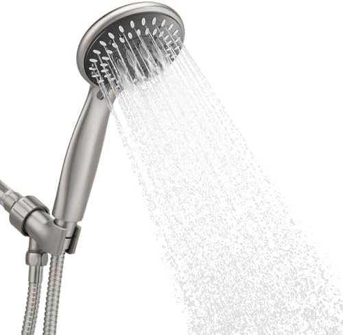 Briout Handheld Shower Head with 5 Spray Modes