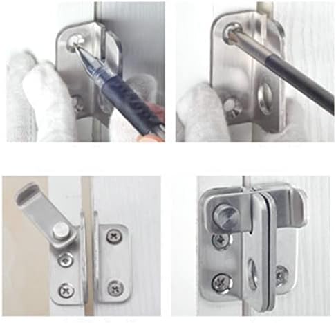 SHAUNI Heavy Duty Slide Latch with Chrome Finish