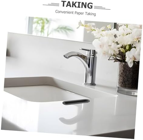 3pcs Rectangular Tissue Box Holder with Rounded Safety Edges for Bathroom