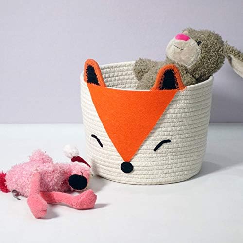 TT Homewares Orange Fox Storage Basket - Small Multipurpose